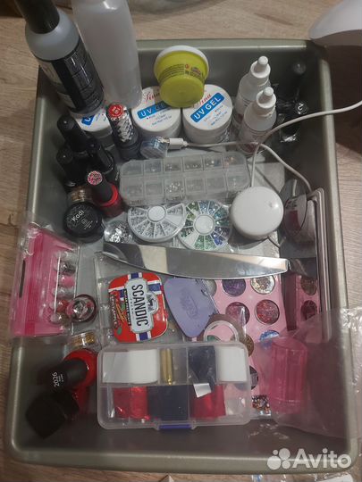 Набор гель лаков бу