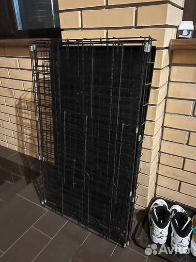 Клетка переносная двухдверная