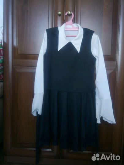 Сарафан для школы (новый) размер 164