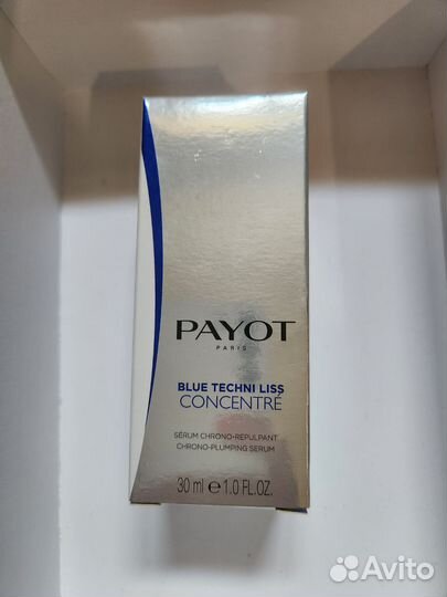 Payot blue techni liss concentre новый оригинал