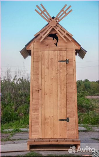 Дачный туалет с установкой SHP794