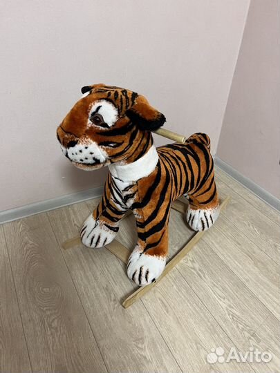 Тигр качалка детская