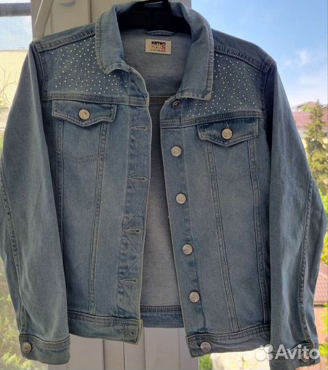 Джинсовая куртка для девочки