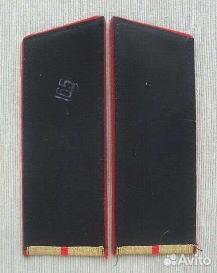 Погоны офицерские парадные, вс СССР. №1
