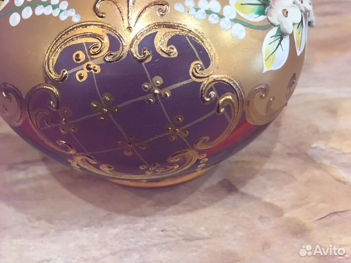 Ваза стекло чехия