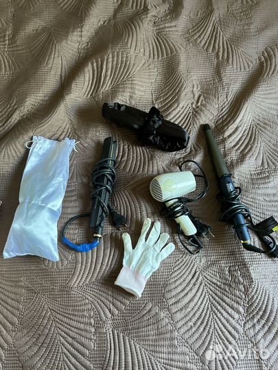 Фен, плойка конусная, утюжок, бигудик, керлик