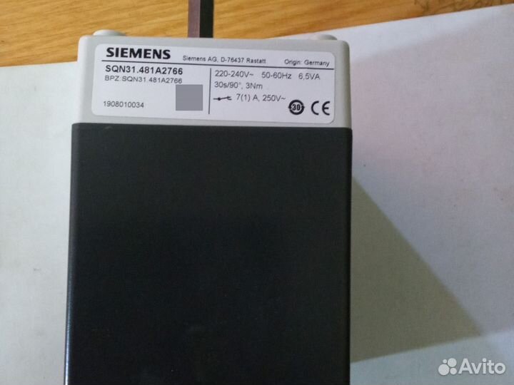 Сервопривод Siemens SQN31