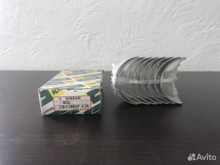 Вкладыши шатунные CB1194GP 0.25 BD30 BD2 NDC nissa