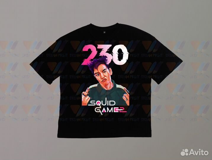 Футболка Игра в кальмара 230. Squid Game 2