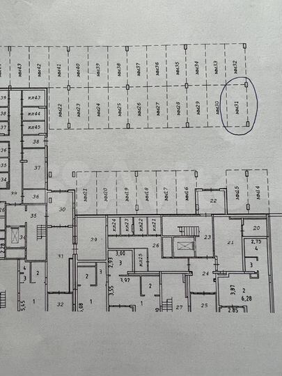 Машиноместо, 13 м²