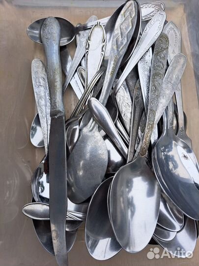 Ложки вилки нержавейка СССР