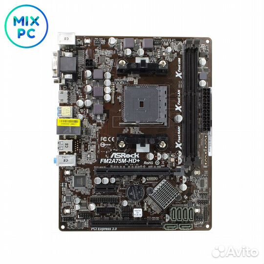 Материнская плата FM2 ASRock FM2A75M-HD+