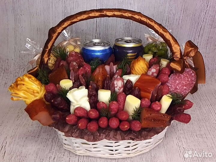 Подарок мужчине. Мясная корзина
