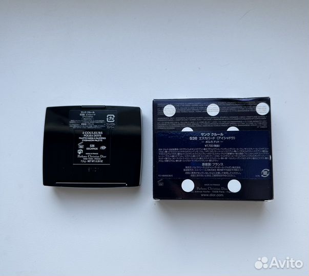 Dior тени для век 536 escapade