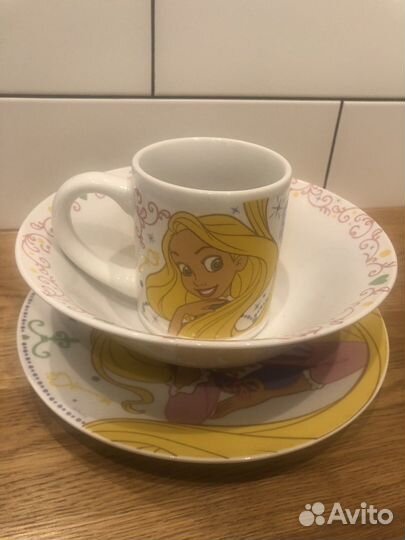 Посуда детская Рапунцель