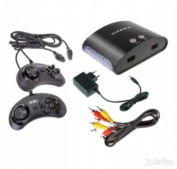 Игровая консоль ретро сега/денди