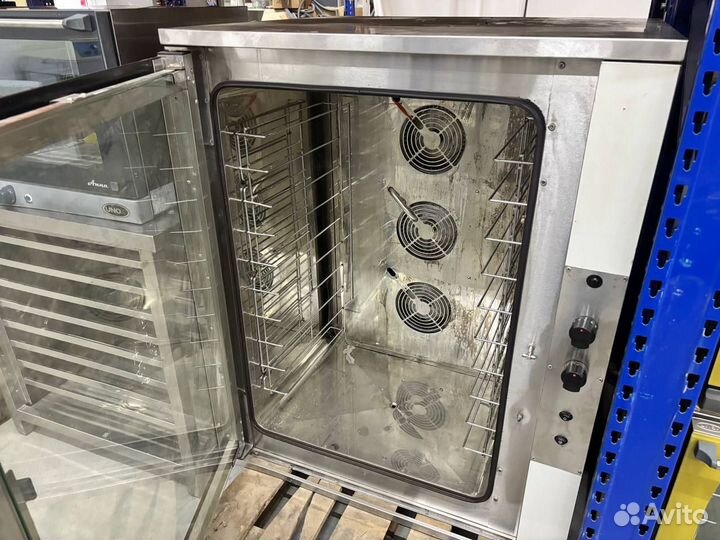 Пароконвектомат piron на 10 уровней