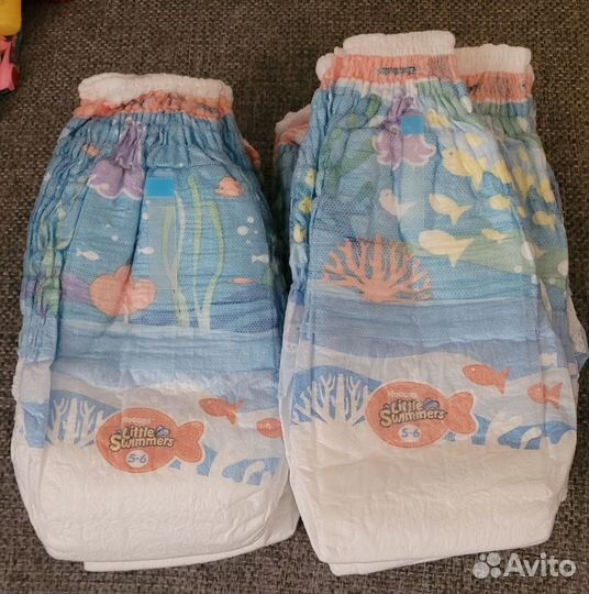 Памперсы доя купания, Haggis, 5-6 размер