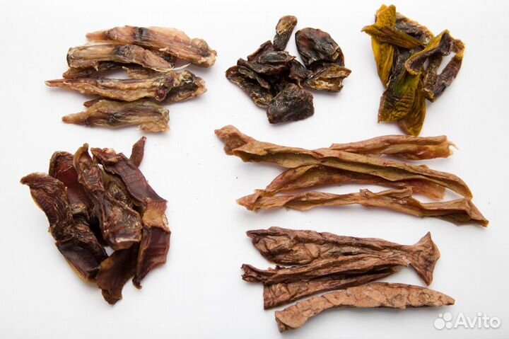 Сушеные лакомства для животных