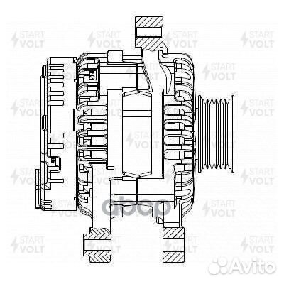 Генератор geely emgrand 11- 1.5I 90A