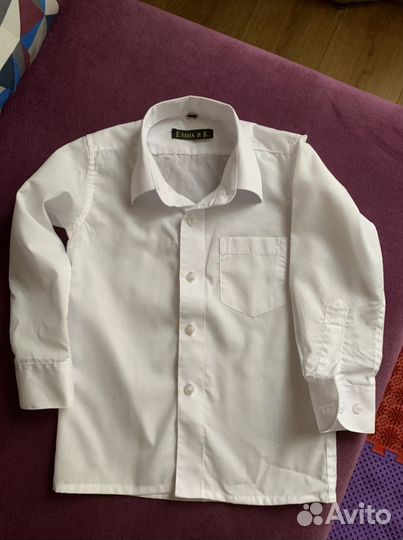 Белая рубашка 104 сорочка