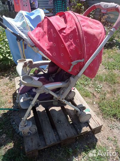 Прогулочная коляска трость бу