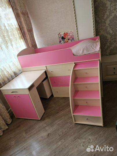 Детская кровать чердак