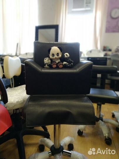 Детский пуф в парикмахерское кресло