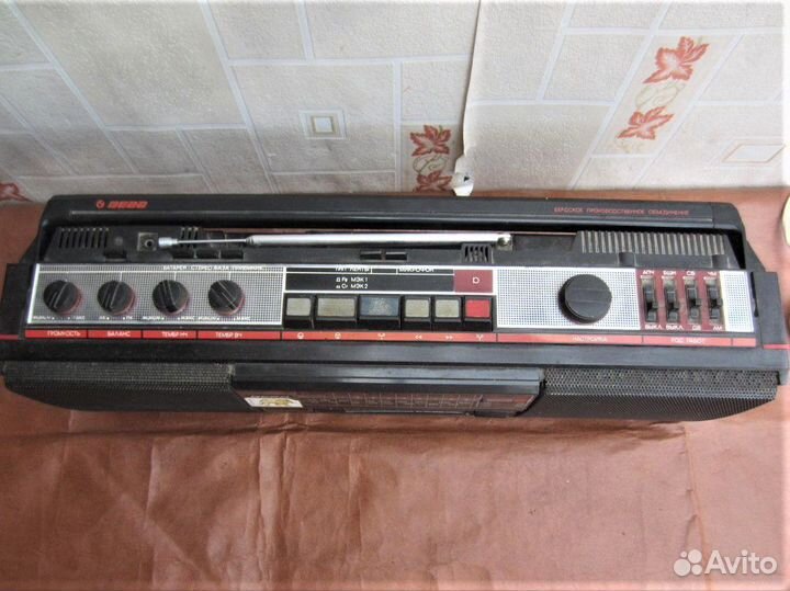 Стереомагнитола Вега рм-238С - 2