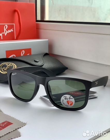 Очки Ray ban justin поларойды polaroid