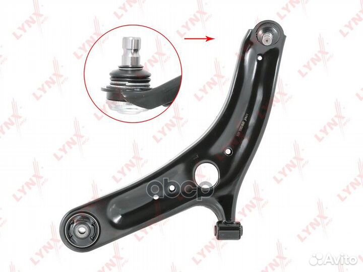Рычаг подвески нижний перед лев C5528L lynxauto