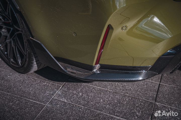 Карбоновые элероны m performance BMW M3 G80
