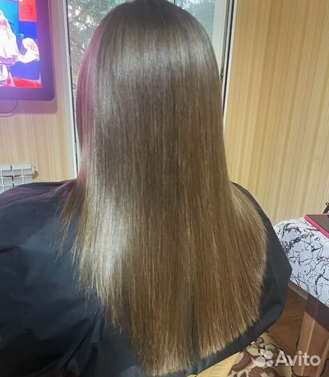 Реконструкция волос,кератин,боток