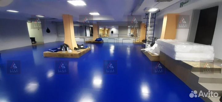 Борцовский ковер 1х1 наполнение нпэ