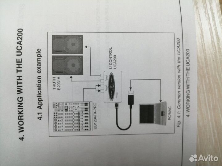 Звуковая карта USB Behringer UCA200