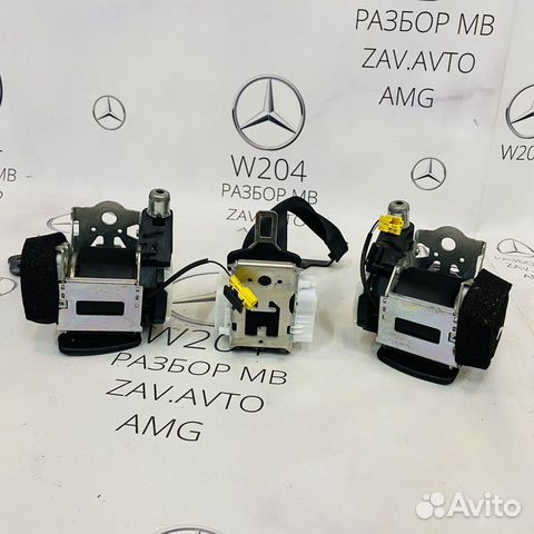Ремни безопасности задние Mercedes W204