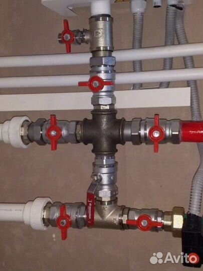 Отопление водоснабжение сантехника тепломонтаж