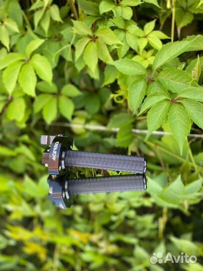 Короткоходная ручка газа Acerbis на питбайк/эндуро