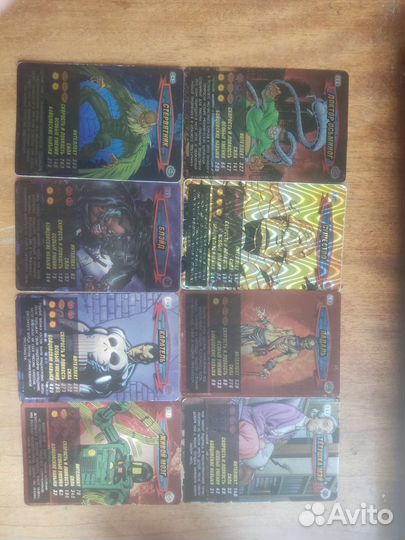 1 серия карточек Человек-Паук. Герои и Злодеи