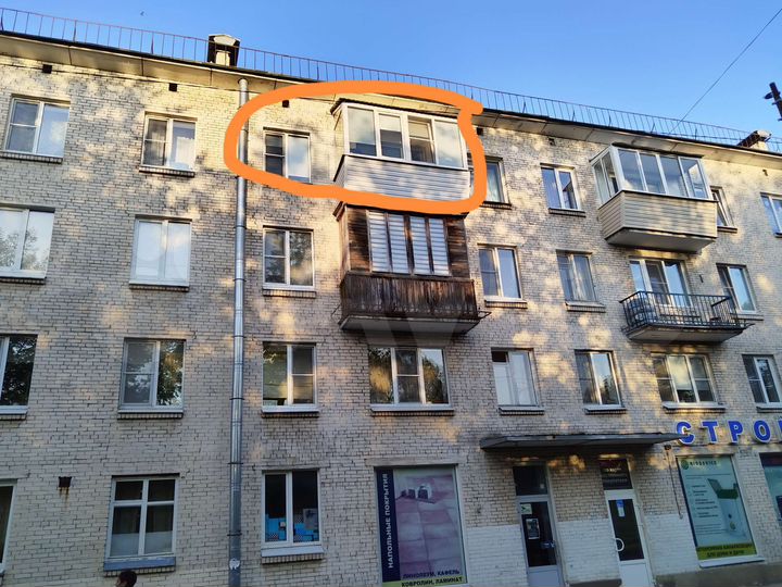 1-к. квартира, 31,5 м², 4/4 эт.