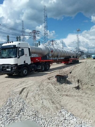 Полуприцеп трал (тяжеловоз) Broshuis Low Loader, 1995