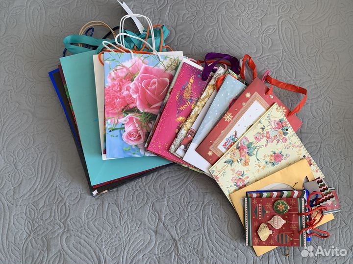 Бумажные подарочные пакеты Подарочные пакетики