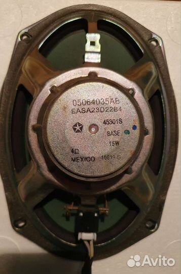 Колонки Dodge Challenger 2015-2021