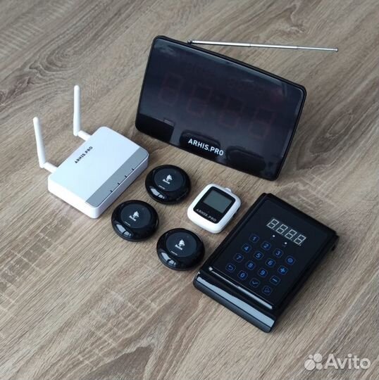 Кнопка вызова официанта модель Премиум, комплект