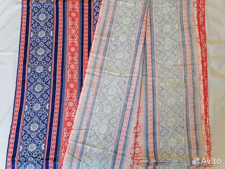 Ткань, хлопок, отрез СССР, матрасная
