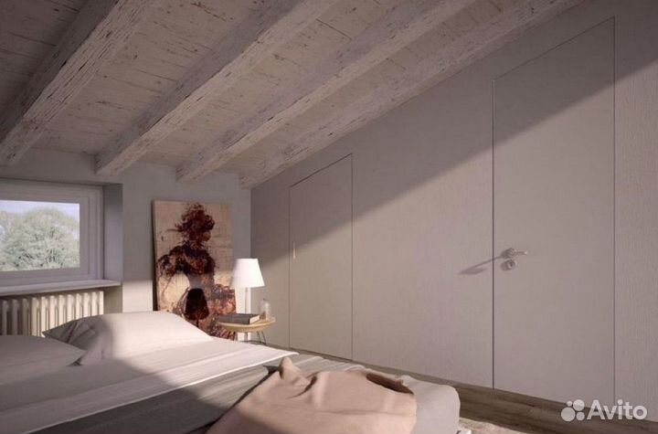 Дверь скрытая под отделку