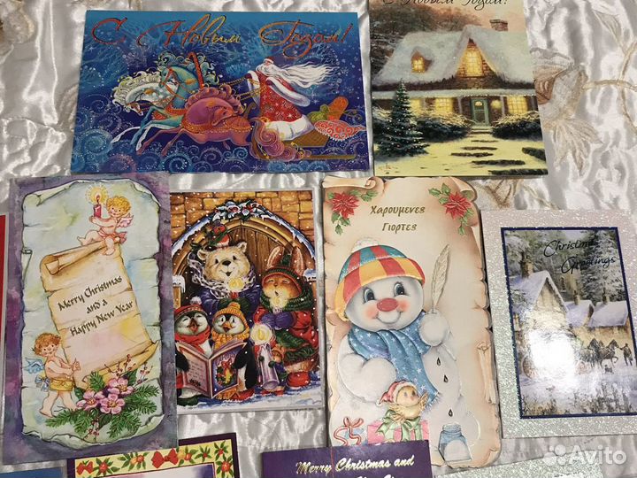 Открытки с Новым Годом и с Рожлеством