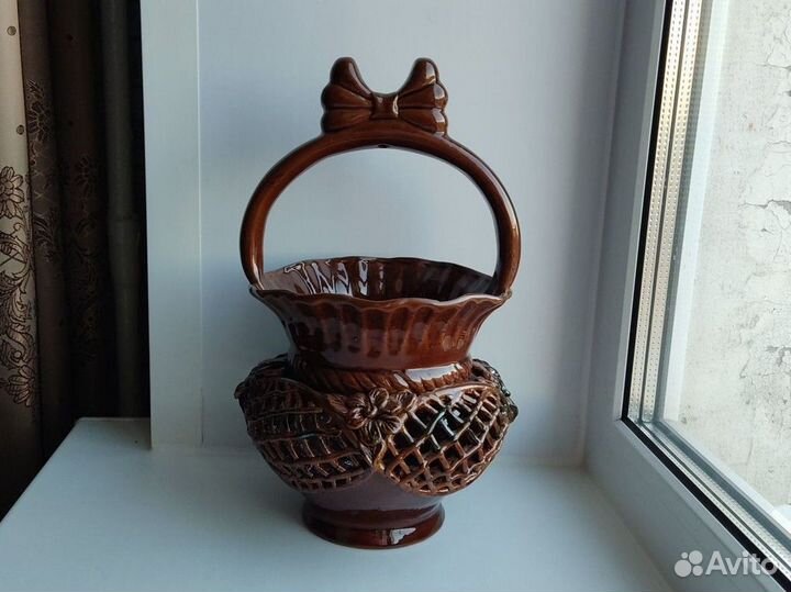 Советская ваза конфетница фруктовница СССР