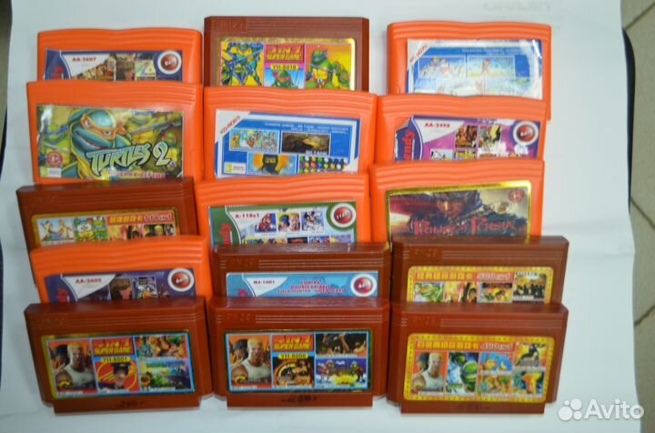 Игровые катриджи для Денди