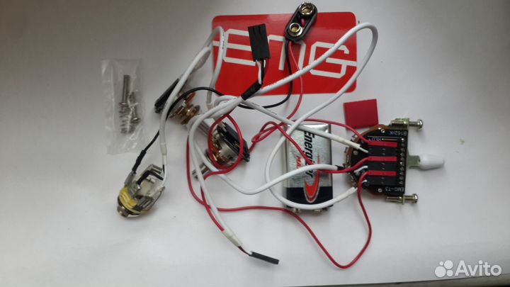 EMG-TC Telecaster set + 3 pos tele switch. USA